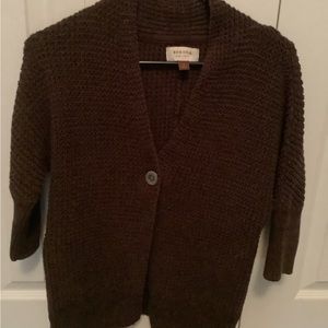 Sonoma one button 3/4 sleeve size S sweater